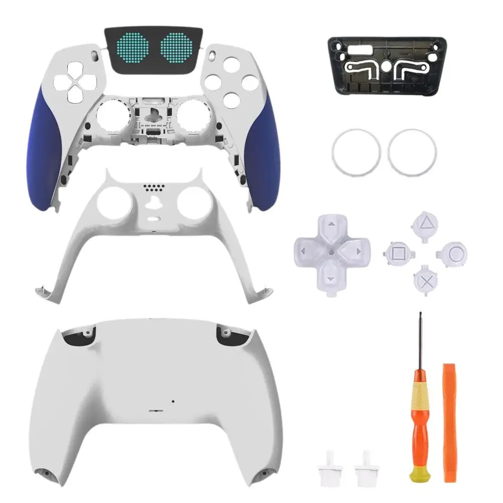 

Game Controller Housing Cover for Game Controller Shell Cover with Buttons Replacement Set Fit for Space Robots Design