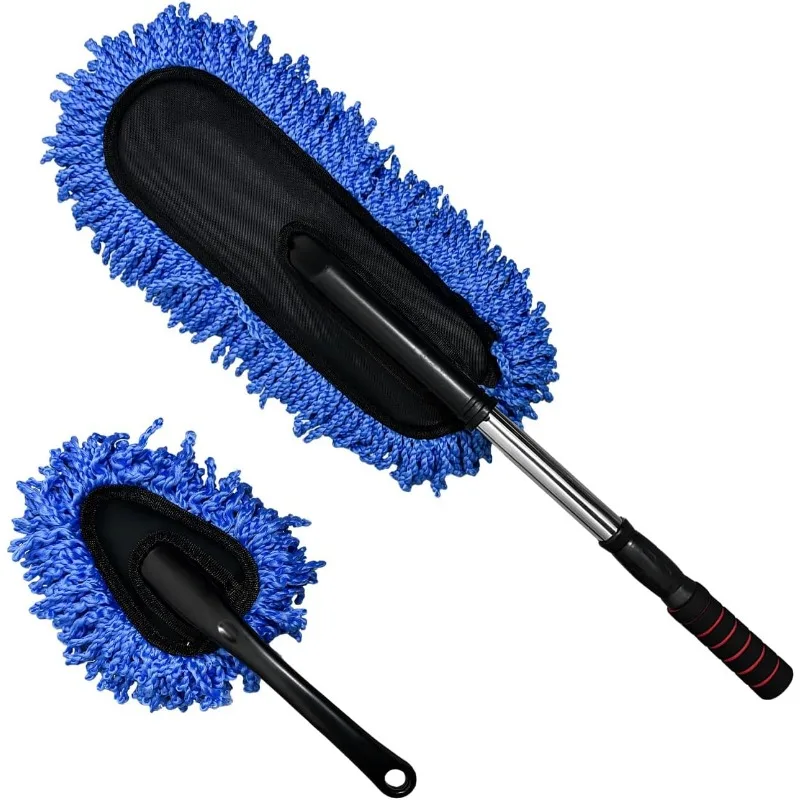 plumeau-de-voiture-en-microfibre-2-pieces-grande-brosse-de-nettoyage-pour-interieur-exterieur-automobile-sans-rayures-avec-poignee-extensible-bleu