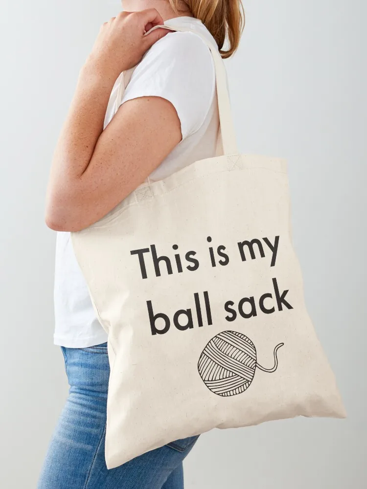 This is my ball sack Tote Bag Portable shopping bag canvas tote tote bags men bag men
