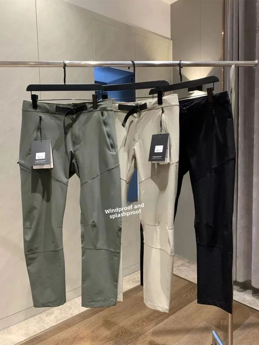 

Удобные уличные мужские мягкие брюки ell с 3D пошивкой, повседневные брюки, весна-лето, дышащие водонепроницаемые модные городские брюки