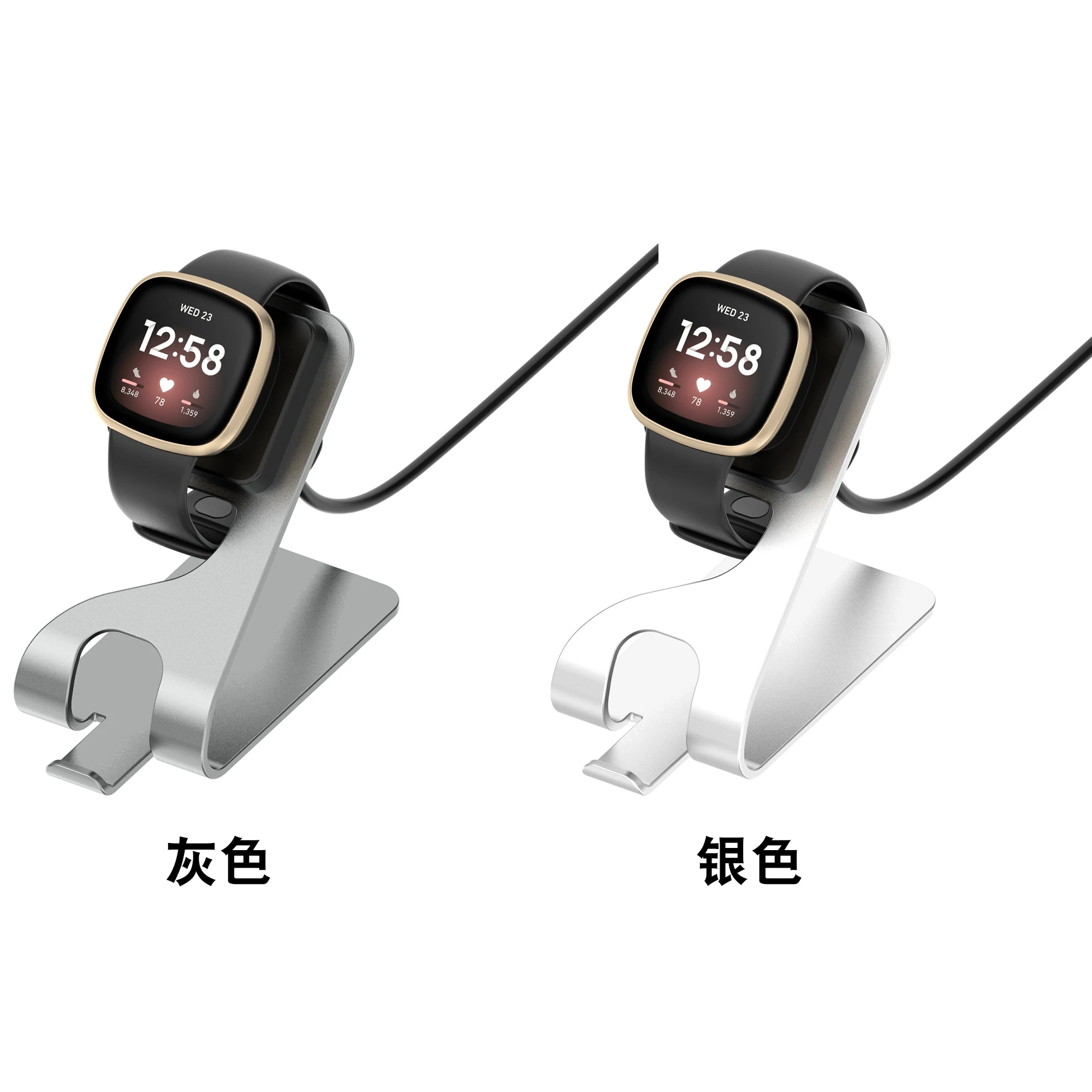 Ladekabel für Google Pixel Watch 3 41mm/45mm Metall basis Lade Google Watch 2 vertikale Ladest änder