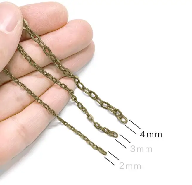 1/6 weibliche männliche Puppen Zubehör Metall Eisenkette 50 cm lang mit Öffnung für 12'' Actionfigur