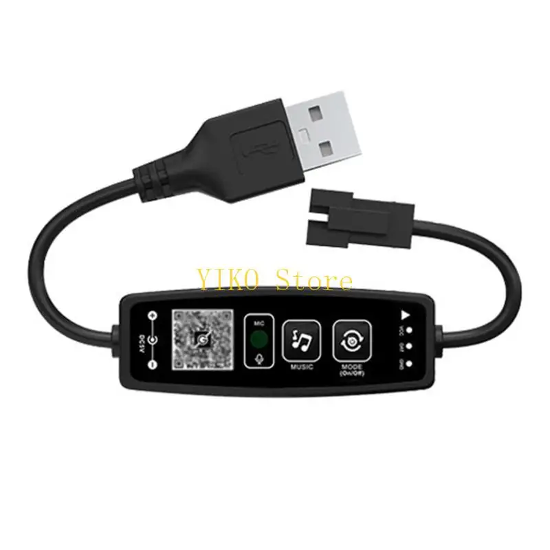 K32C USB / DC12-24V Wireless LED Strips Controller With Timer Function APP Remotes Voice Control For Home Decor