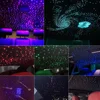 16W RGBW 별이 빛나는 하늘 광섬유 스마트 APP 컨트롤러 자동차 스타 천장 조명 400PCS/500PCS 자동차 지붕 스타 광섬유 빛 6