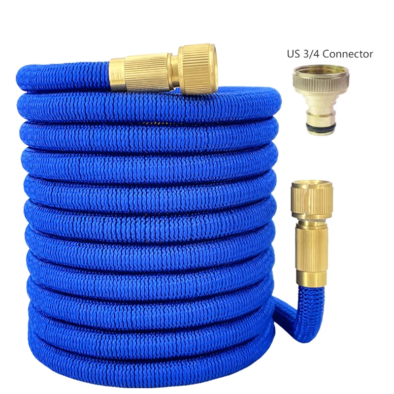 Expandable Garden Hose With Pure Copper Connector, Portable Water Pipe, 25-150FT, Suitable For Balconies, Lawns, And Car Washing