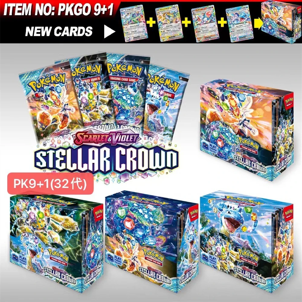 324/360pcs Pokemon Card Anime Collectible Paldea evolved Silver Tempest Lost Origin Children Board Game Toy Battle Card Kid Gift