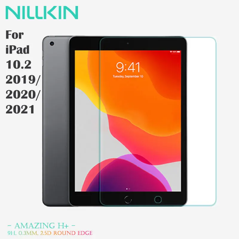 

Защитная пленка из закаленного стекла NILLKIN 0,2 мм 9H для iPad 10,2 2019/2020/2020, защита от царапин, полный набор без пузырьков с инструментами