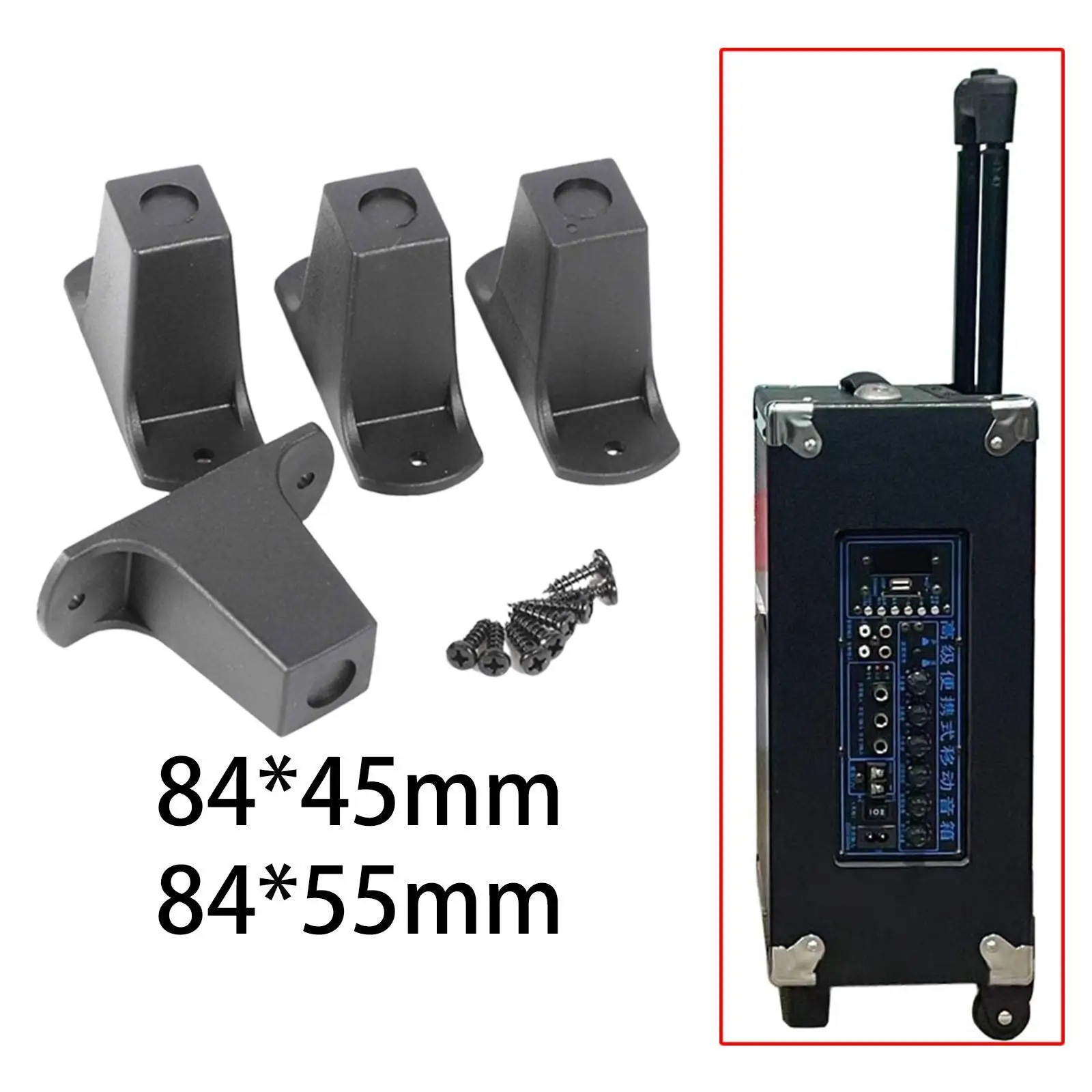 

4 шт., дорожная сумка на колесиках, многофункциональная замена для динамика на колесиках, ручная кладь, запасные части для багажа, аксессуары