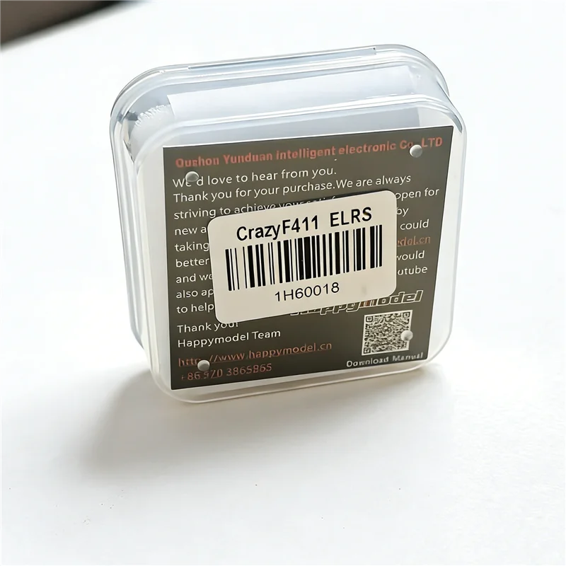 

HappyModel CrazyF411 F411 4-in-1 FC with ELRS 2.4G. Integrated Solution for Stable, High-performance FPV Builds.