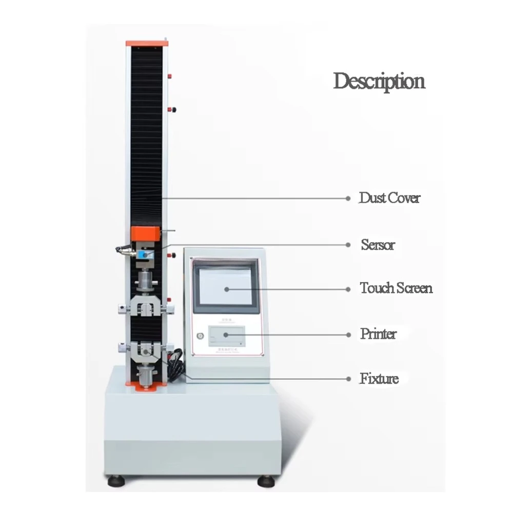 Universal tensile strength testing machine, cable terminal tensile testing
