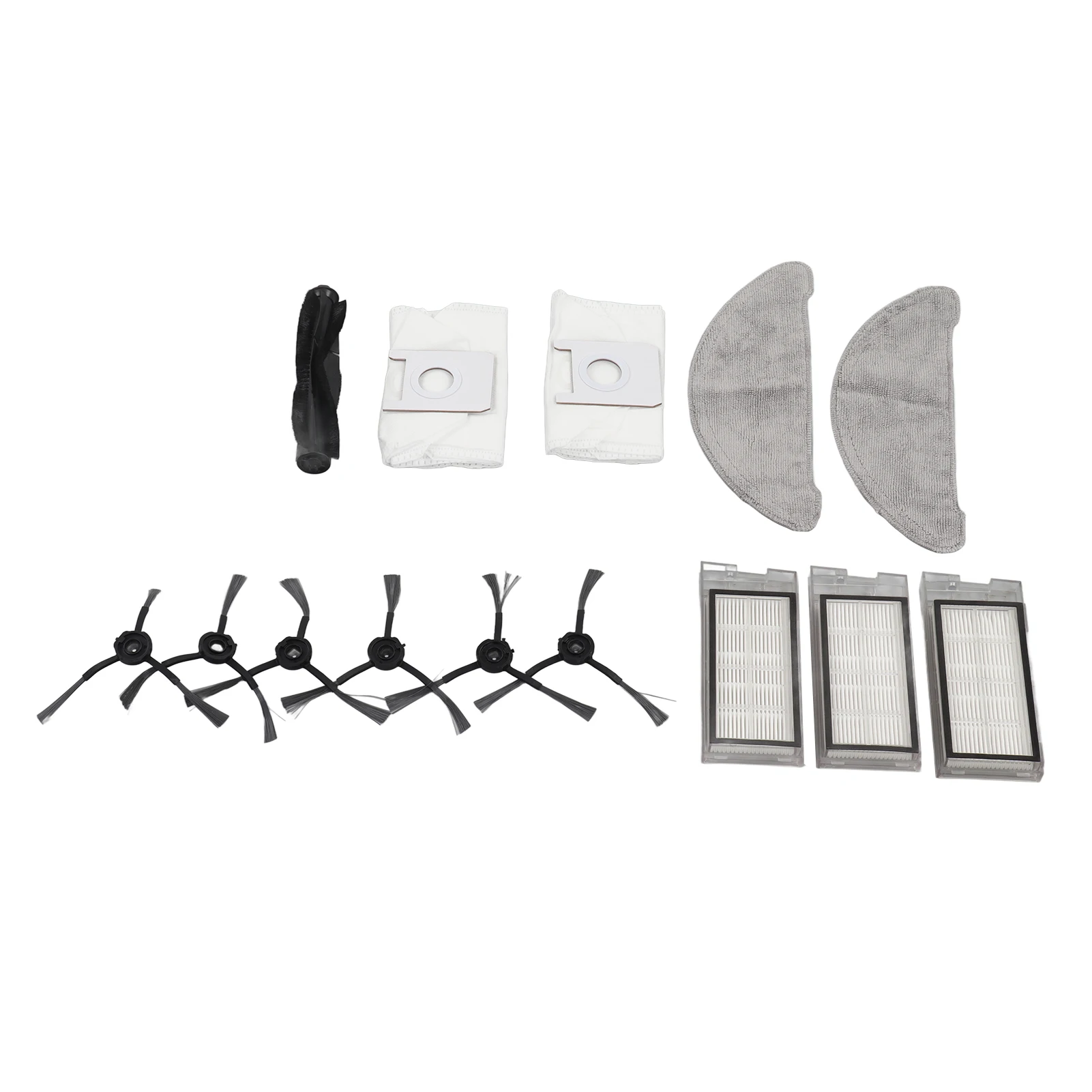 Robô aspirador de pó acessório escova saco pó pano limpeza conjunto kit para eve plus