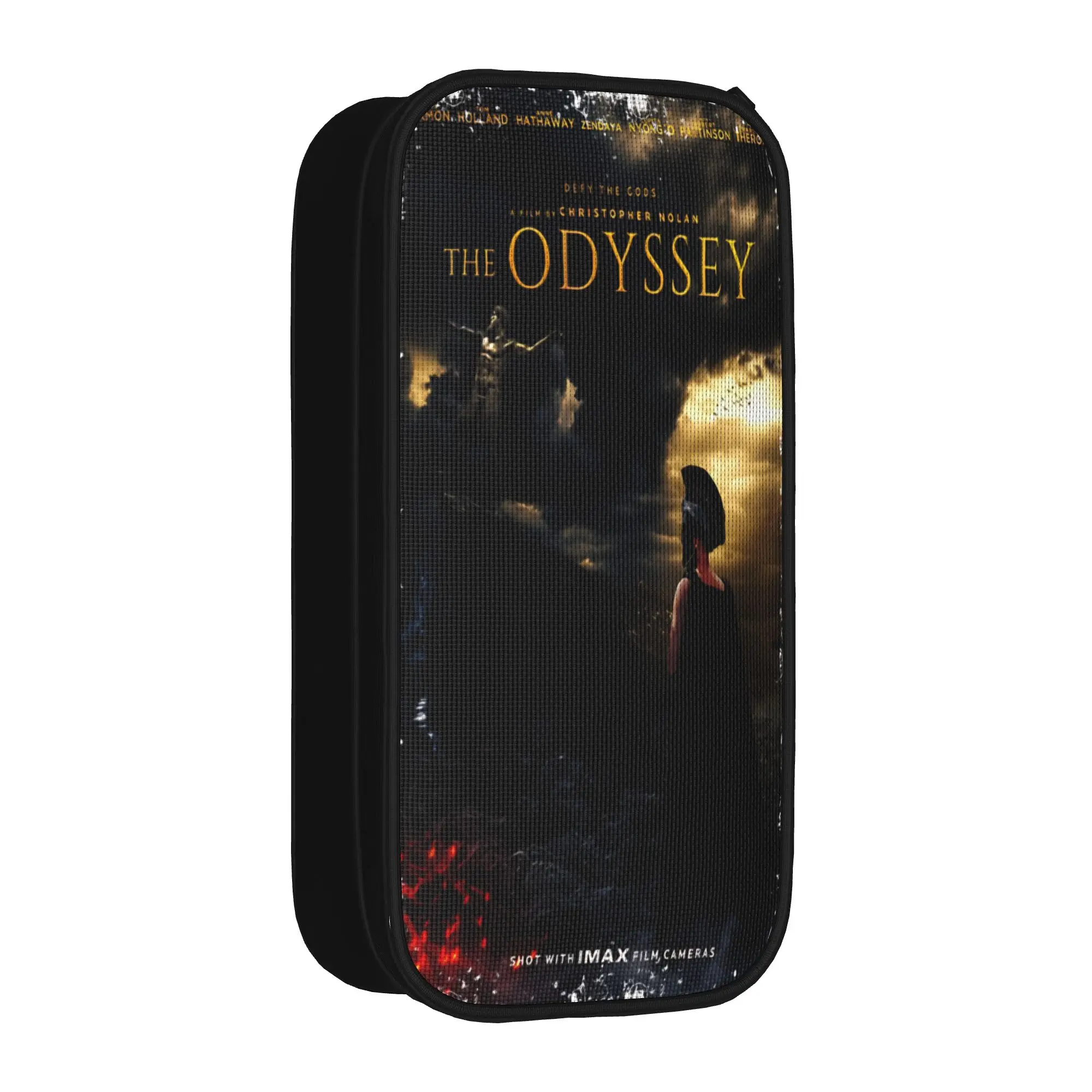 Creative The Odysseys Movie 2026 Pencil Case  Pencil Pouch Pen Box Kids Large Storage Pencil Bags Office Gifts Stationery