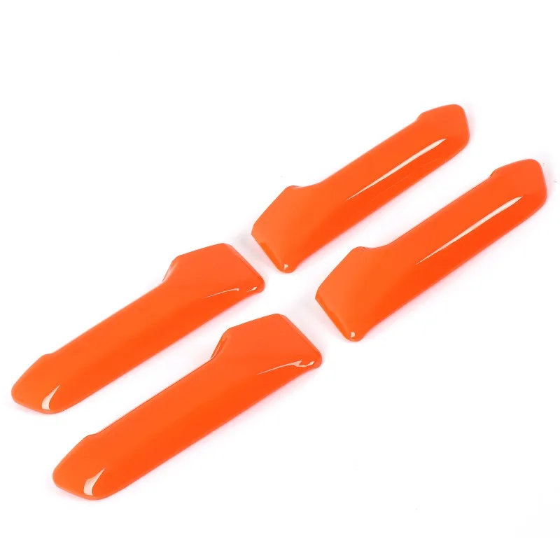 ABS ل 2022 + تويوتا تندرا/سيكويا/2024 + تاكوما غطاء مقبض الباب اكسسوارات السيارات الداخلية #2