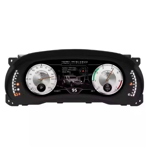 

For JL JK Wrangler Digital Cluster New Upgrade LCD Dashboard Speedometer Digital Cluster LINUX System