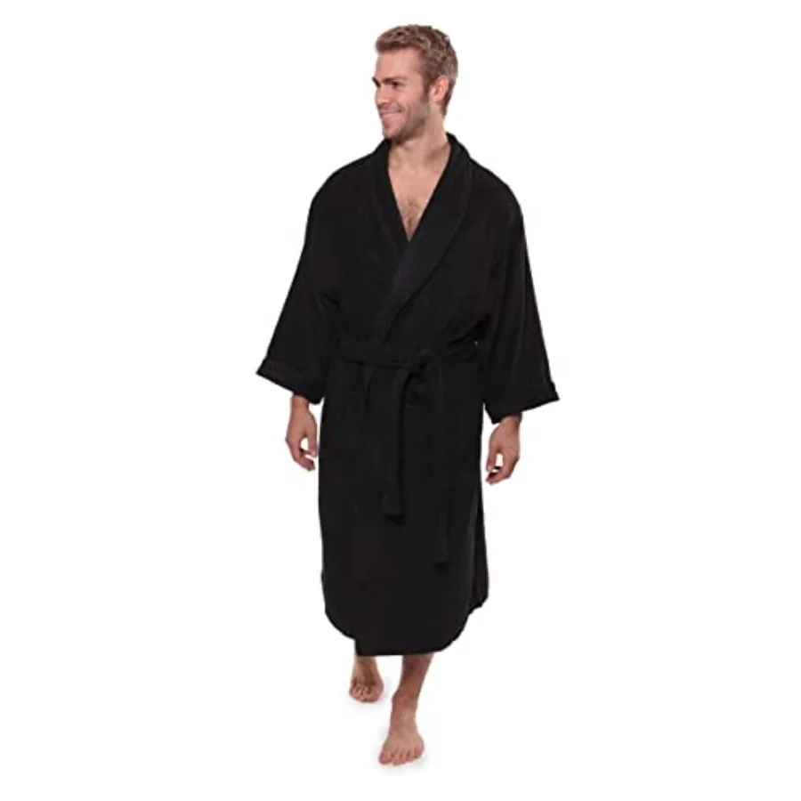 

Texere Mens Luxury Terry Cloth Bathrobe EcoComfort