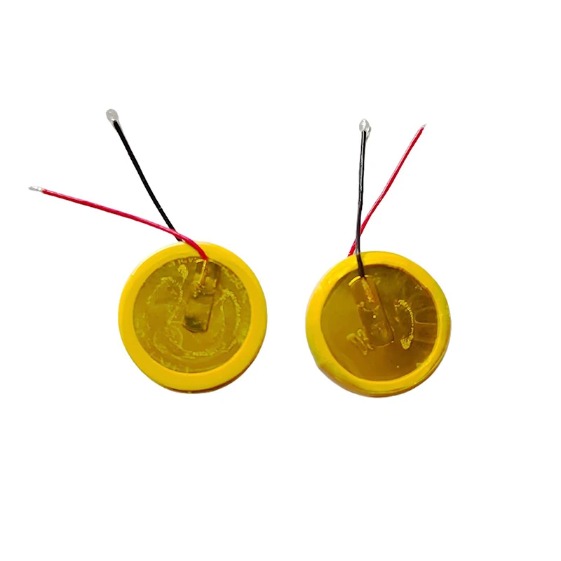 LIR1254 Lithium Battery With Line For Bluetooth Headset Mouse Welding Wire  3.7V 60mAh Rechargeable Coin Cell CP1254 Battery