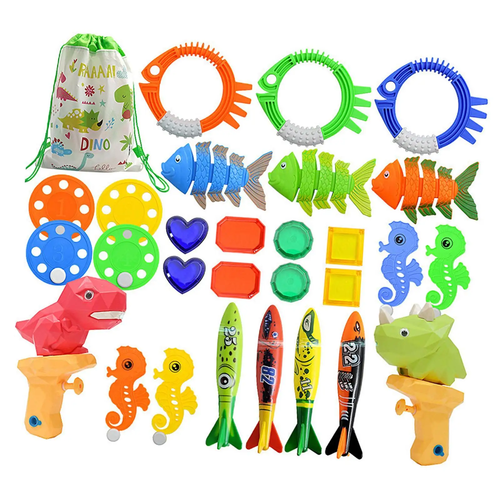 Tauchbecken-Spielzeug, Tauchspielzeug für Kinder für Outdoor-Aktivitäten, Sommerspaß, Party