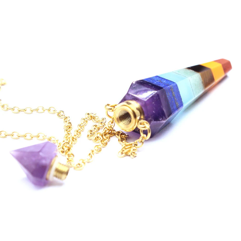 

Aromatherapy Necklace Bright Quartz Crystal Choker Exquisite Scented Pendant Perfume
