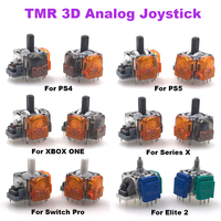 2pcs Replacement TMR Effect Joystick 3D Analog Stick For DualSense PS5 PS4 Controller for Xbox Series X/S Repair Parts for Switc
