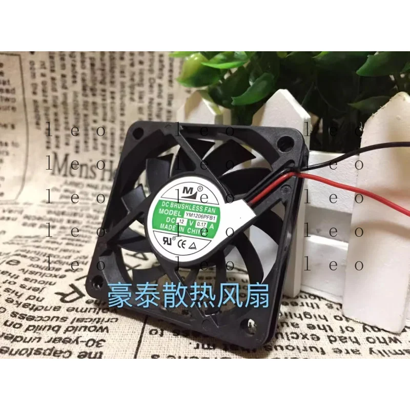 

Вентилятор охлаждения GG YM1206PFB1 6010 DC12V 0.17A 6 см, 2-проводной, двойной, 1 шт. # A6-4