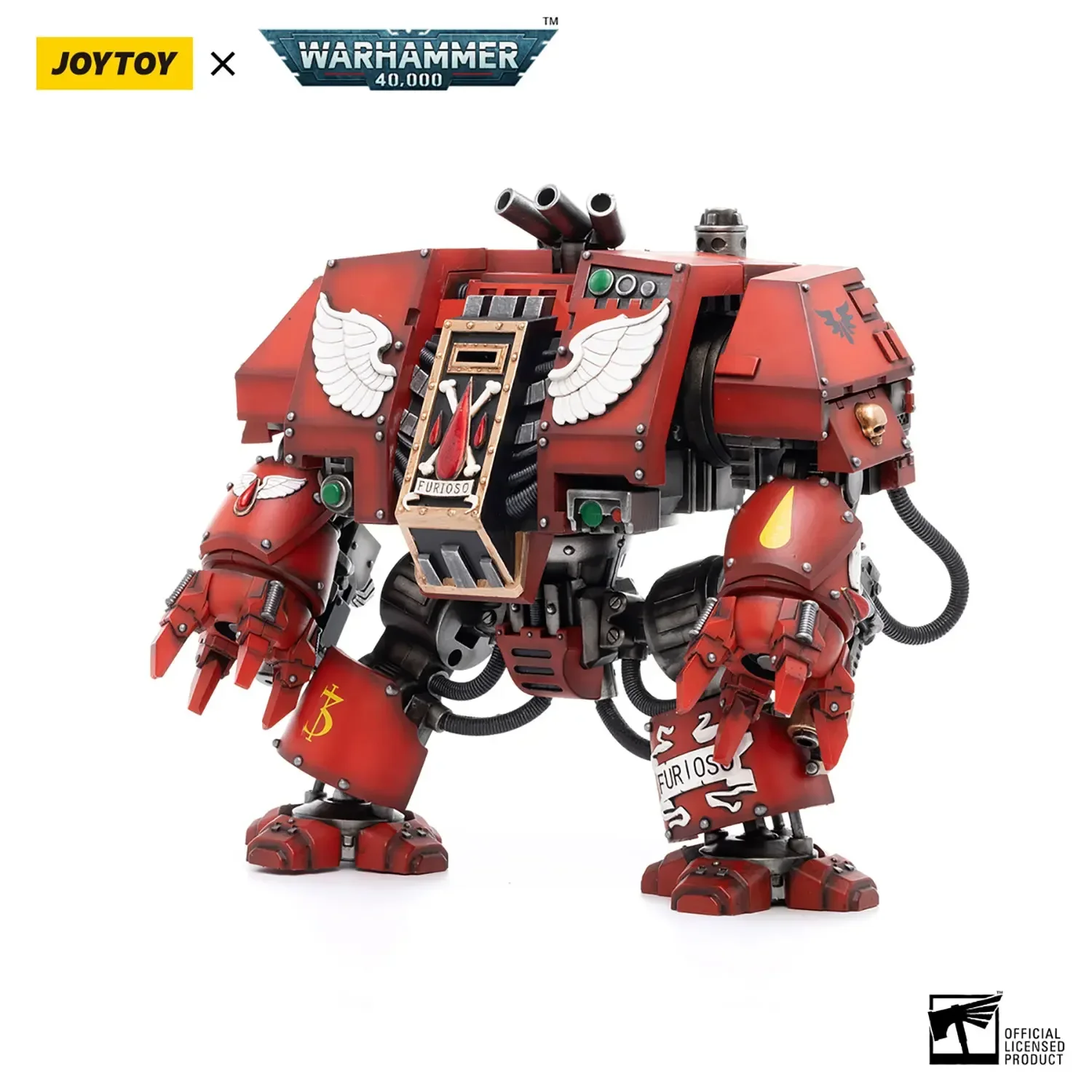 

JOYTOY Warhammer 40k 1/18 Action Figures Mecha Anime 20cm Blood Angels Furioso Dreadnought Brother Samel Toys In Stock