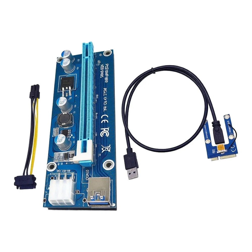 Riser Card Adapter For MINI PCI-E to 16x for External Setup on For laptops Compatible with For Windows and For Mac OS