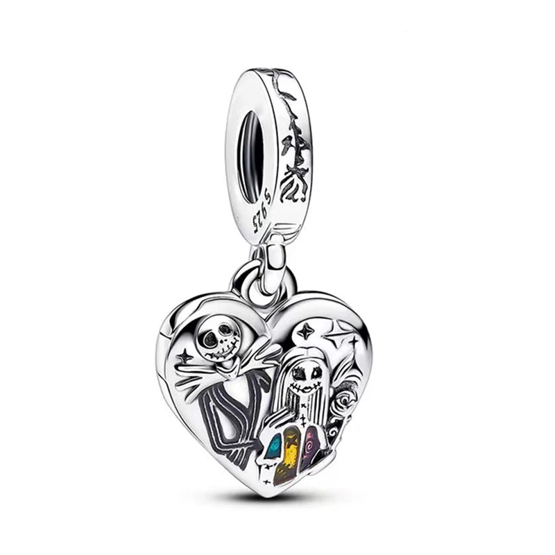 Disney New in Charms 925 Original Fit Pandora 925 Sterling Silver Charm Bracelet Women Pendant Beads DIY Jewelry Gift Hot Sale