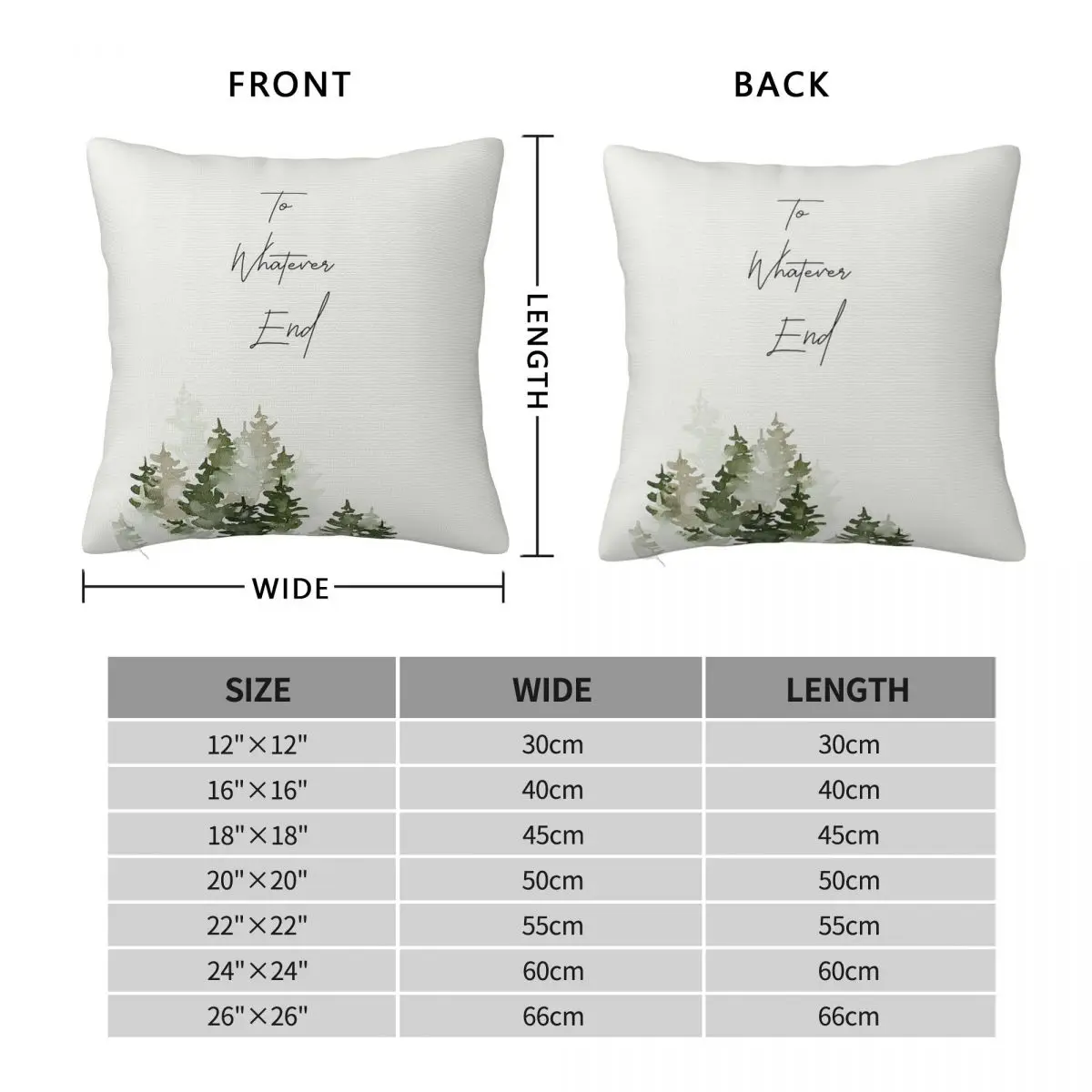 Throne Of Glass To Whatever End Square Pillowcase Polyester Linen Velvet Pattern Zip Decorative Pillow Case Home Cushion Cover