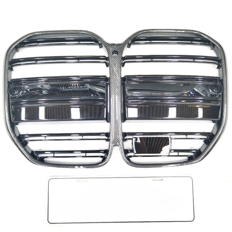 

For BMW 4 Series G22 modified carbon fiber grille G22 M model real carbon fiber front grille Can be used with or without ACC