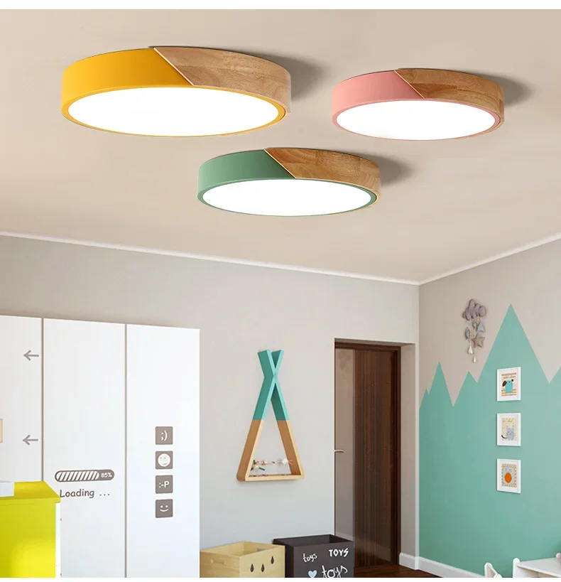 Ultra-thin Round LED Ceiling Light Bedroom Light Neutral White Cool White Warm White 36W 27W 18W LED Ceiling Light