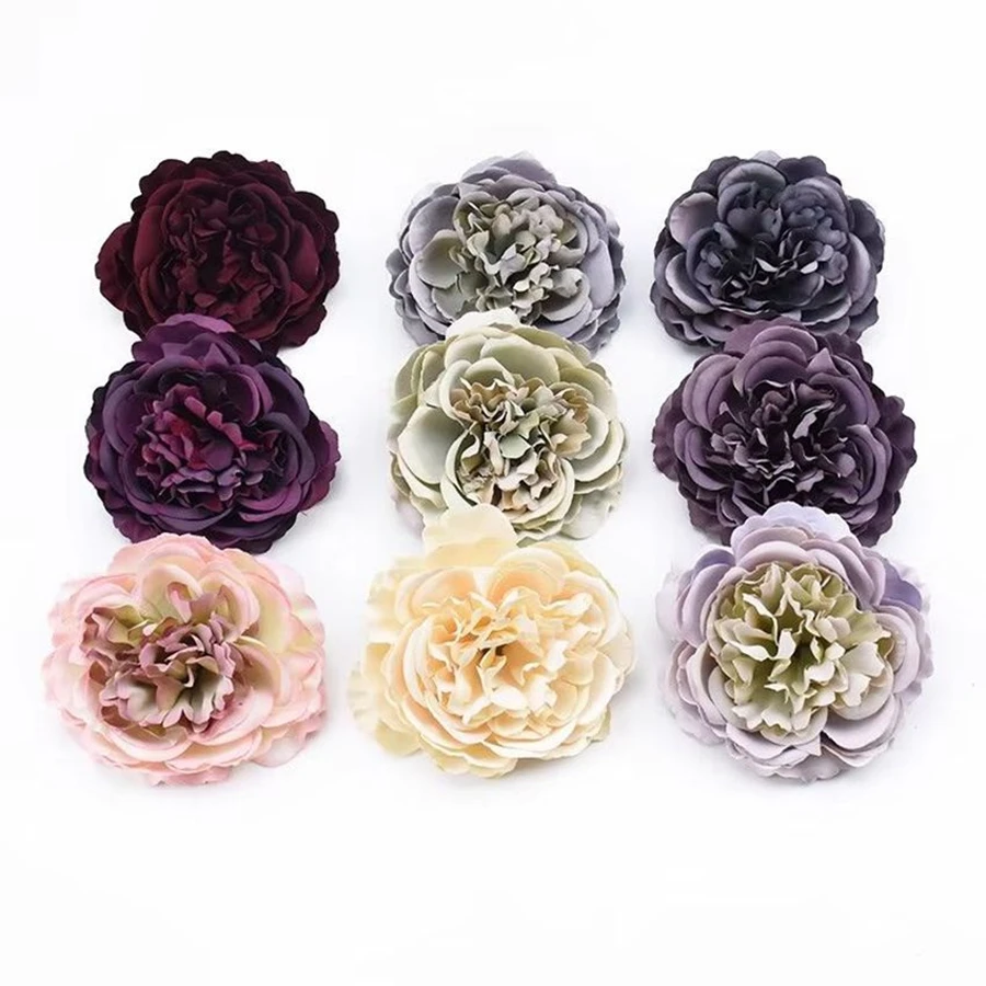 

Artificial Flower Silk Peony Home Vase Table Festival Party Outdoor Garden Courtyard Wedding Bridal Bouquet Diy Gift Candy Box