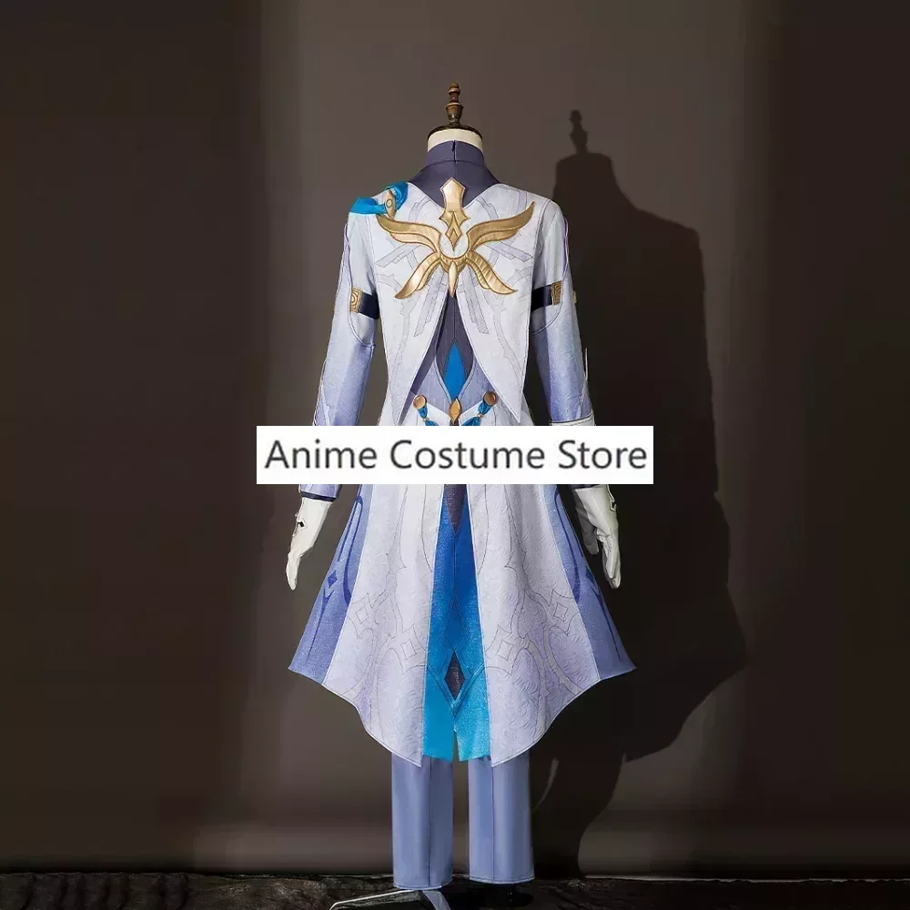 Sunday Cosplay Game Honkai Star Rail Costume Sunday Party Suit Headwear Wing Wig Cosplay Props for Men Halloween Carnival Comic