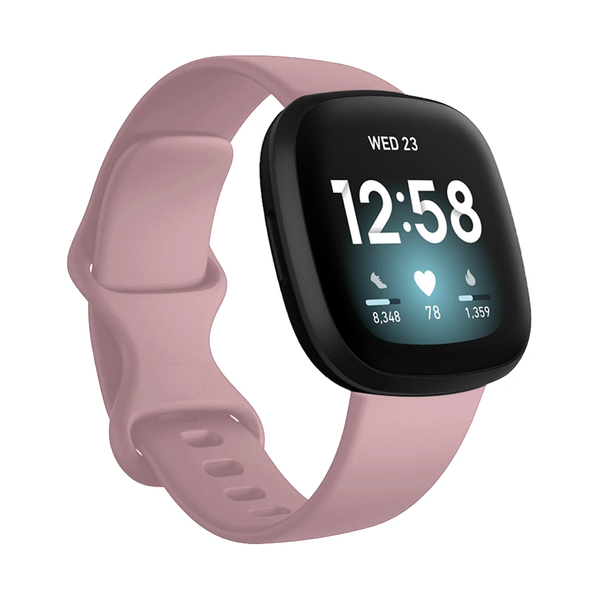 Fitbit Versa 3 용 다채로운 팔찌 손목 스트랩, Fit bit Sense 2 Versa 4 용 소프트 스트랩, 시계 밴드 액세서리