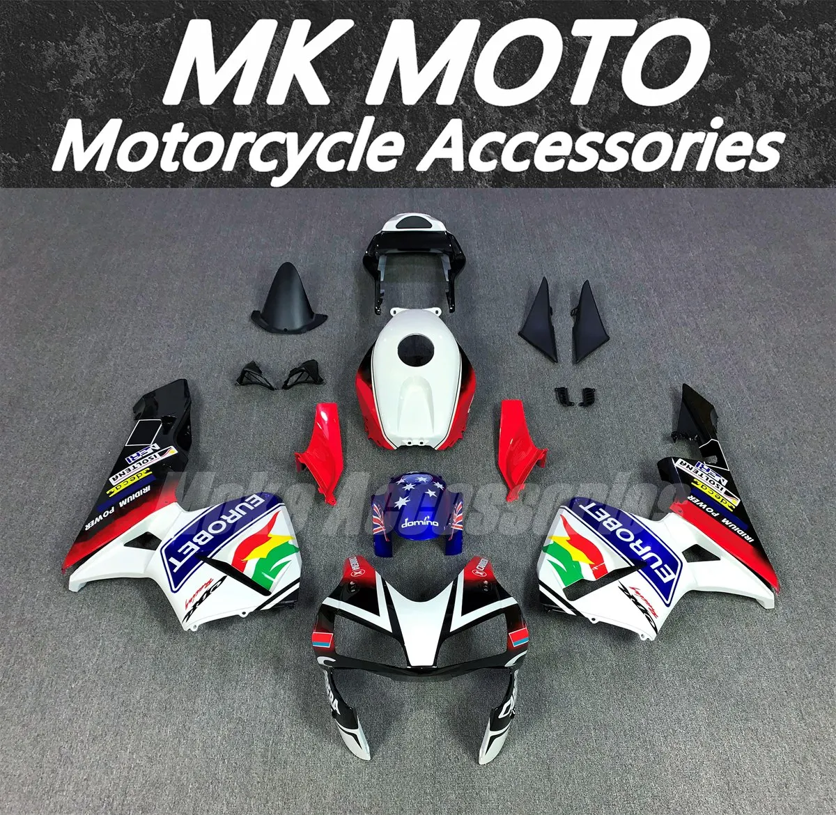 Motorcycle Fairings Kit Fit For Cbr600rr 2003-2004 Bodywork Set High Quality Abs Injection New White Blue Black