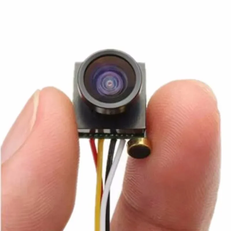 Mini FPV camera CMOS 700TVL 170 degre color video with audio for RC Drone Car Quadcopter