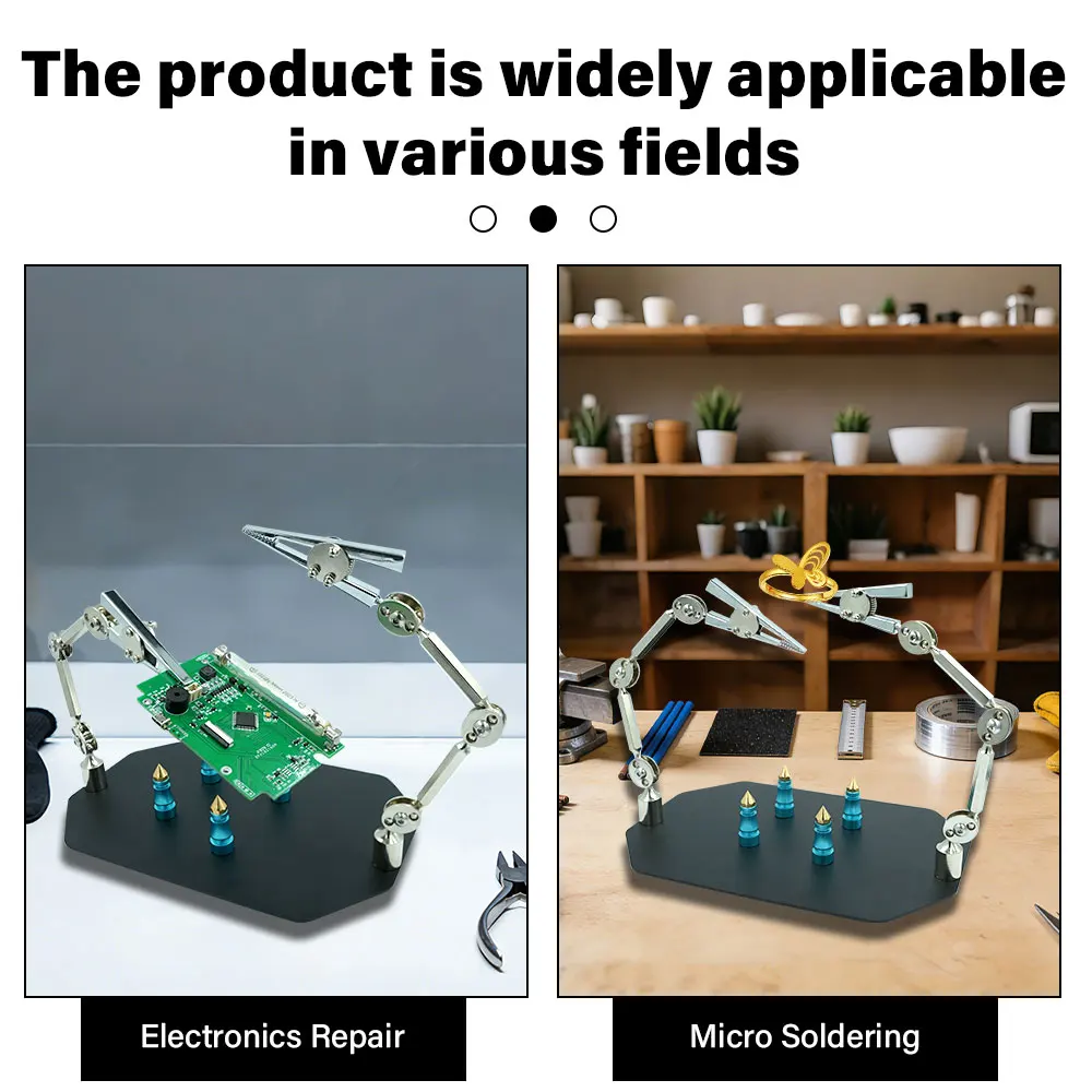 Mobile phone repair auxiliary tools, welding table. Circuit board fixing device, support structure for repairing jewelry.