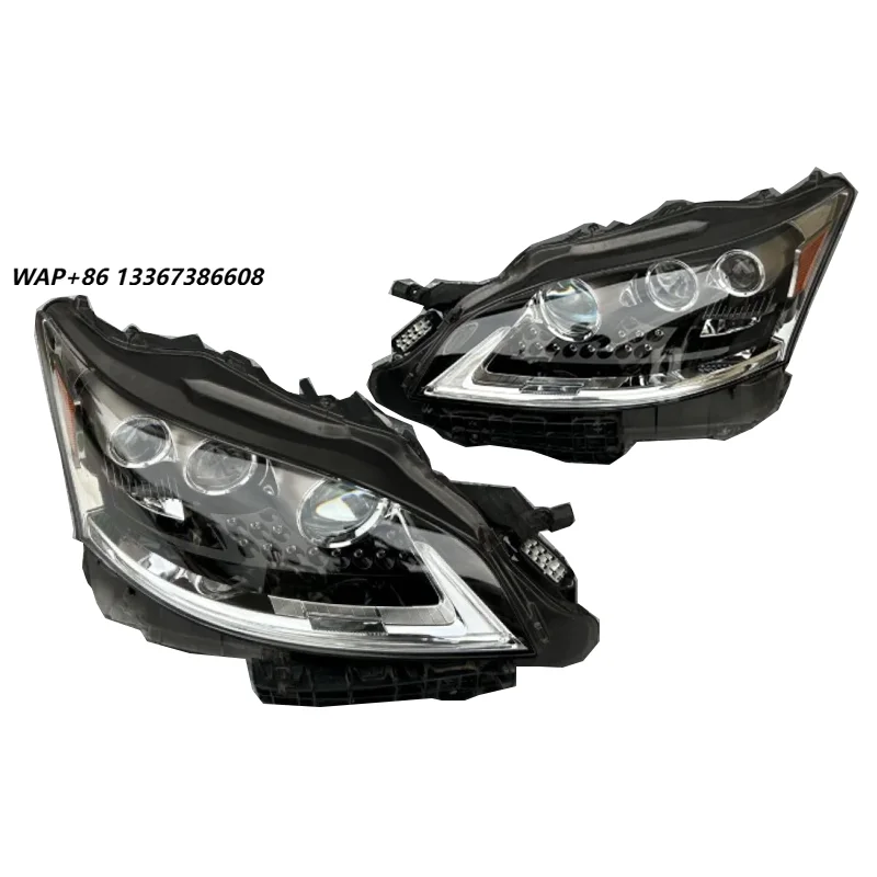 For 2013-2017 LS460 LS600h USDM HID Headlight Assembly Pair AFS Adaptive Left & Right Headlamp OEM Replacement