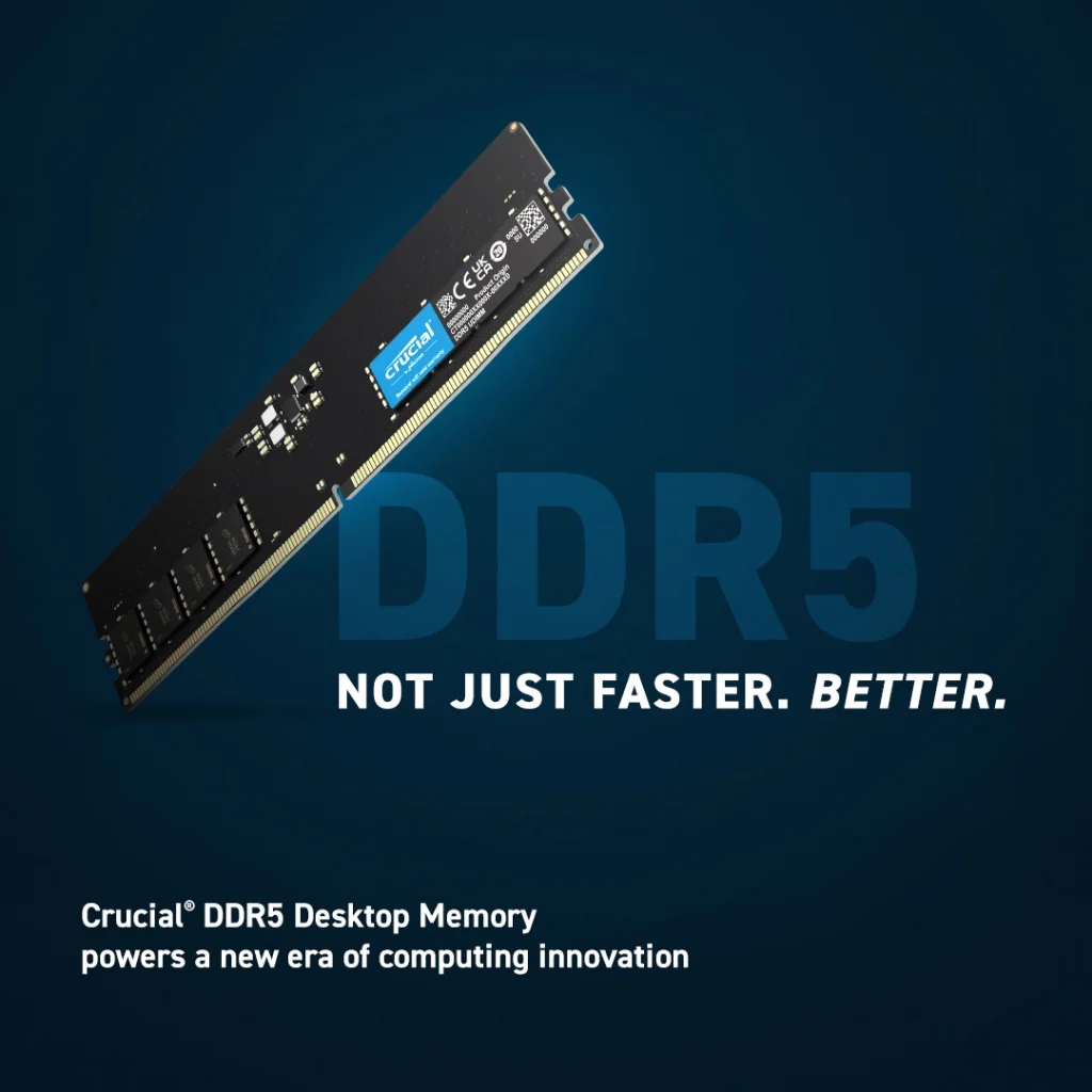 4800 5600 SODIMM 메모리, Crucial DDR5, 16GB, 32GB