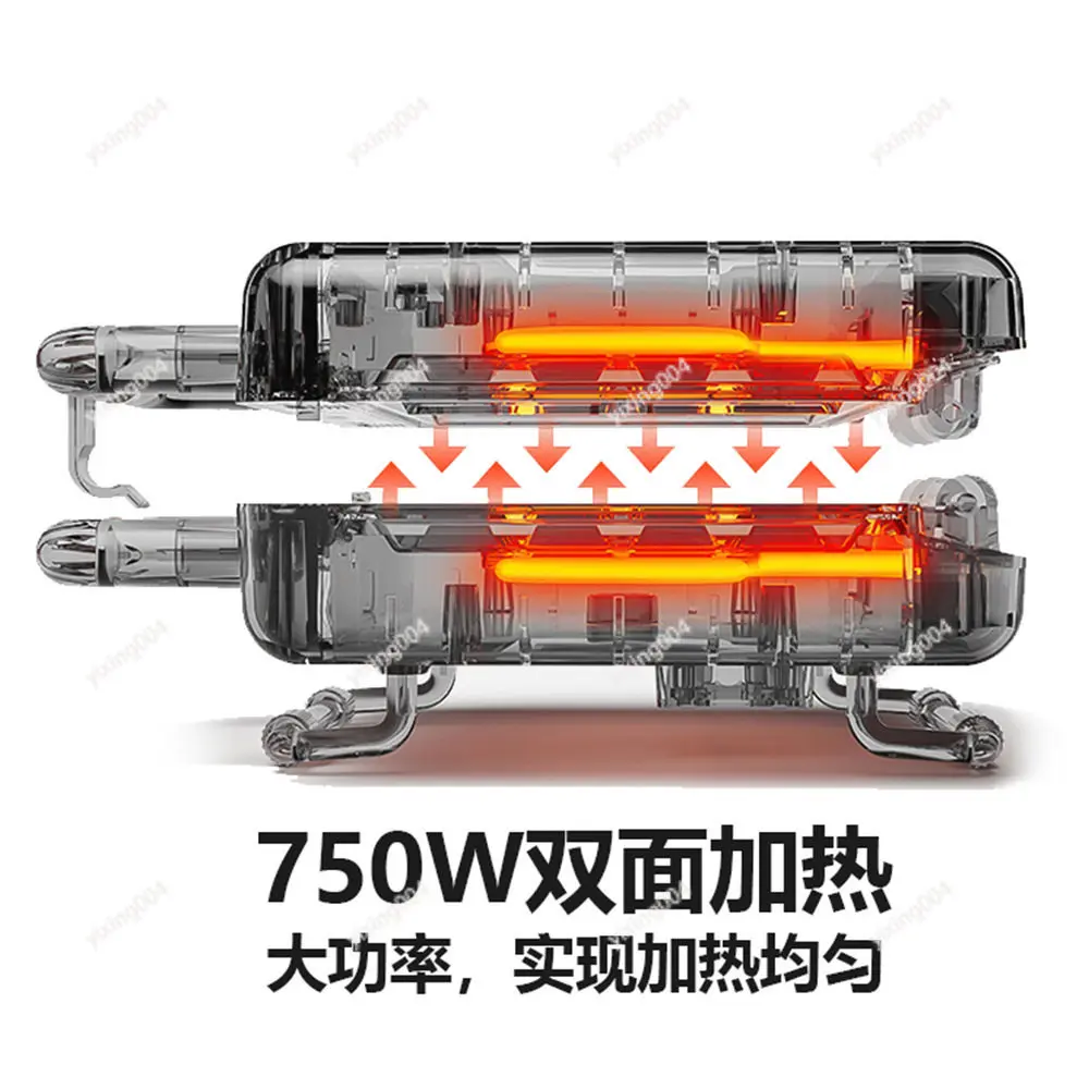 

Multifunctional Electric Breakfast Maker Sausage Grilling Pan Hot Dog & Fried Cake Cooker