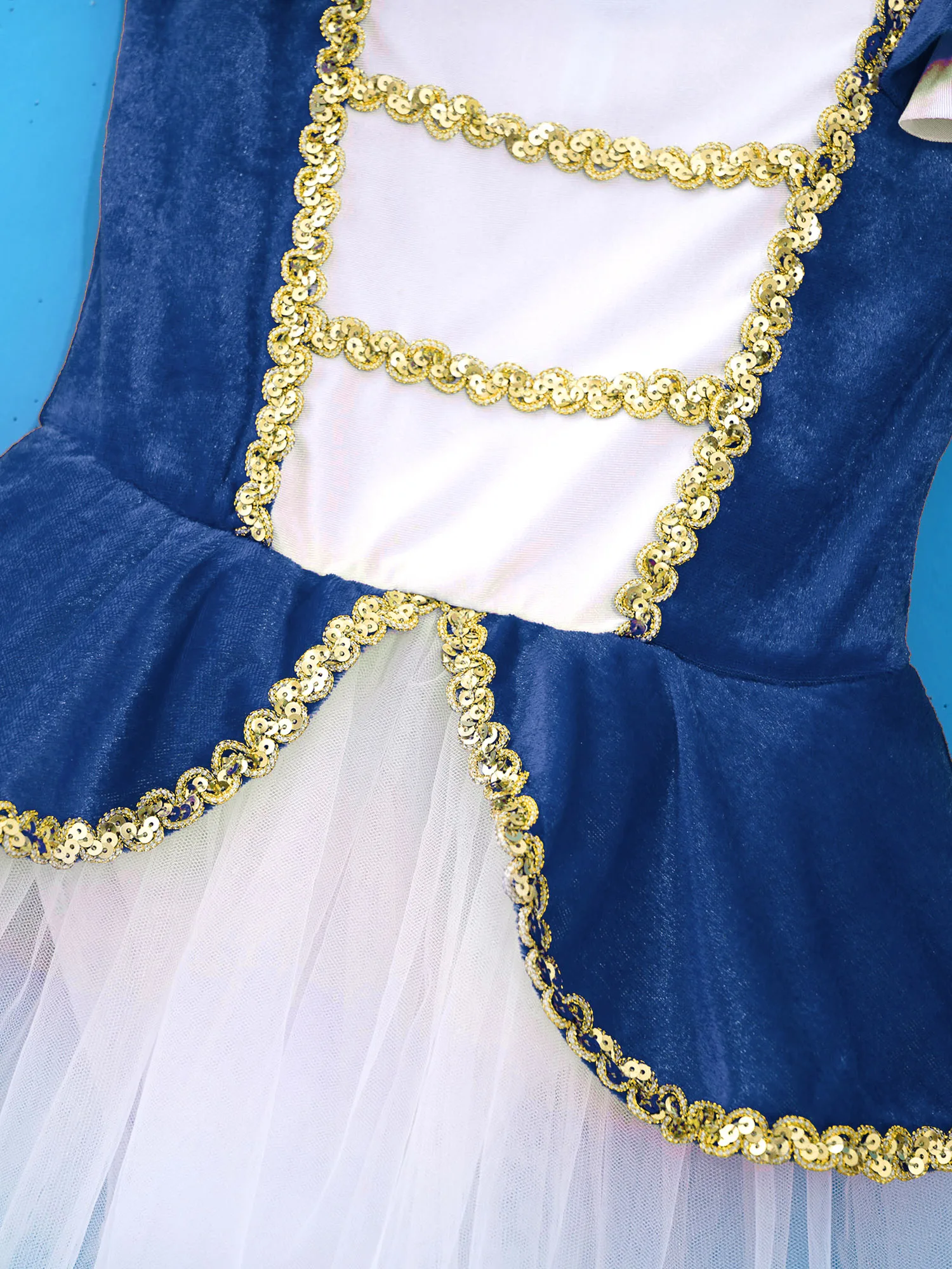 Robe Justaucorps en Maille pour Bol, Costume de Performance Cosplay de Lyus, Tutu de brevde Ballet, Vêtements de brevà Paillettes, Manches Courtes, Carnaval d'Halloween