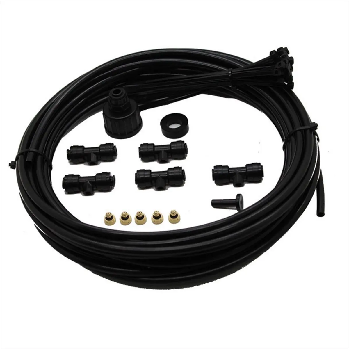 ETRT 9M مجموعة حديقة مياه الصنبور نظام ضباب الضغط المنخفض لتبريد فناء الفيلا #5