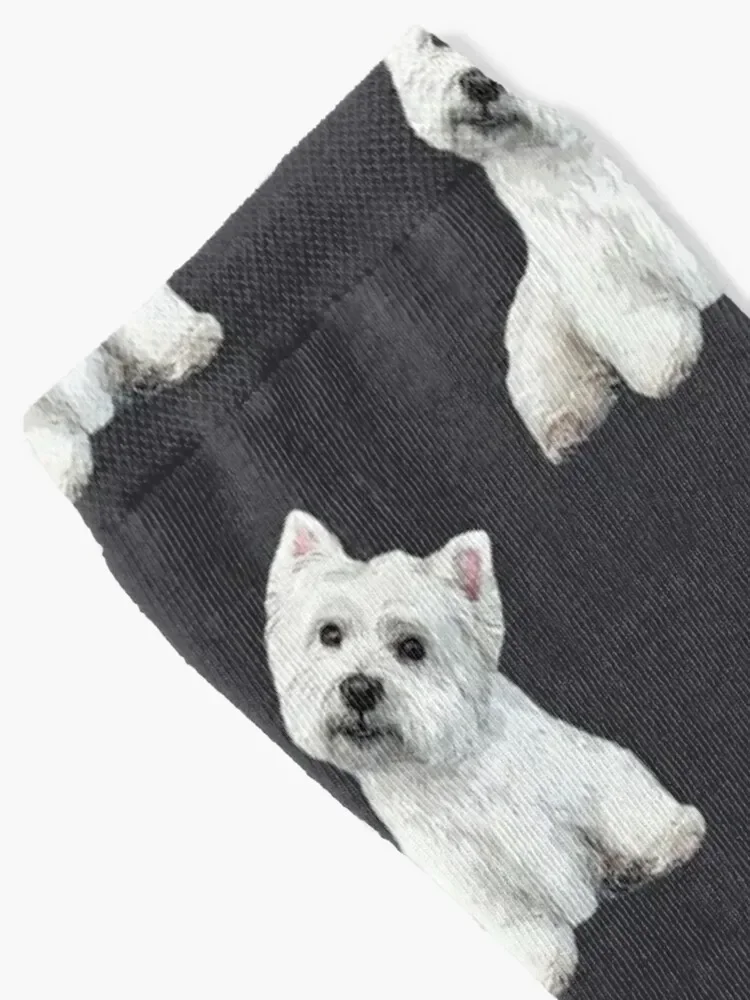 West Highland Terrier BEST DOG EVER! Socks christmas stocking winter new in's Heating sock Socks For Girls Men's