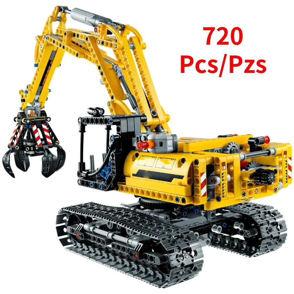 Technical Limited Edition Crawler Excavator Building Blocks Sets para crianças, Brinquedos de tijolos, Compatível com Legoed, Presentes para meninos, 42006