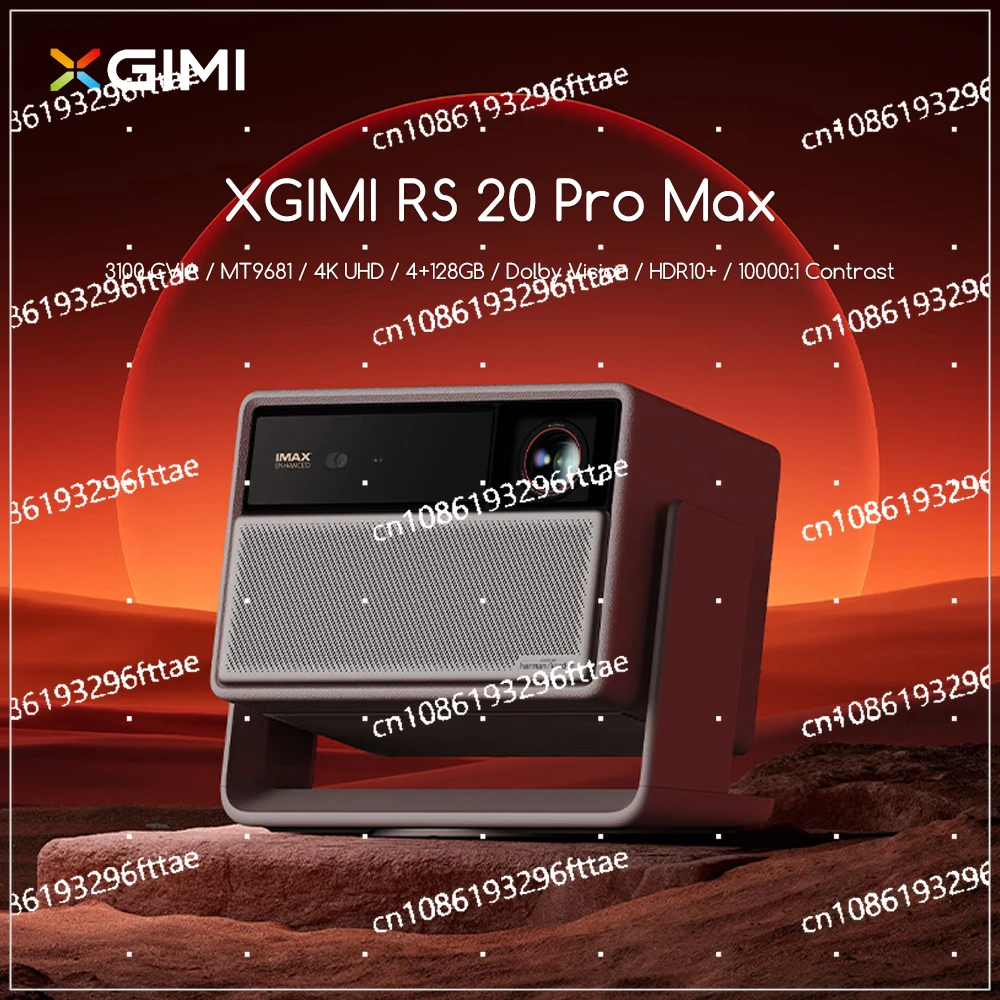 

Проектор 4K MT9681 3800 ISO люмен Умный домашний кинотеатр 240 ГцXGIMI RS 20 Pro Max Трехцветный лазер