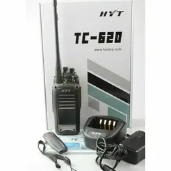 HYT TC-620 VHF UHF Transceiver dwa ostrożne Radio daleki zasięg Walkie Talkie 5W 10KM