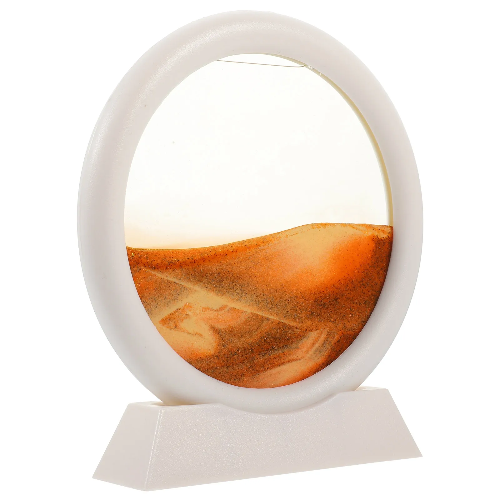 Pittura Decorazioni a clessidra Dettagli fini Modello completamente schermato Effetto 3D Struttura stabile ABS desktop