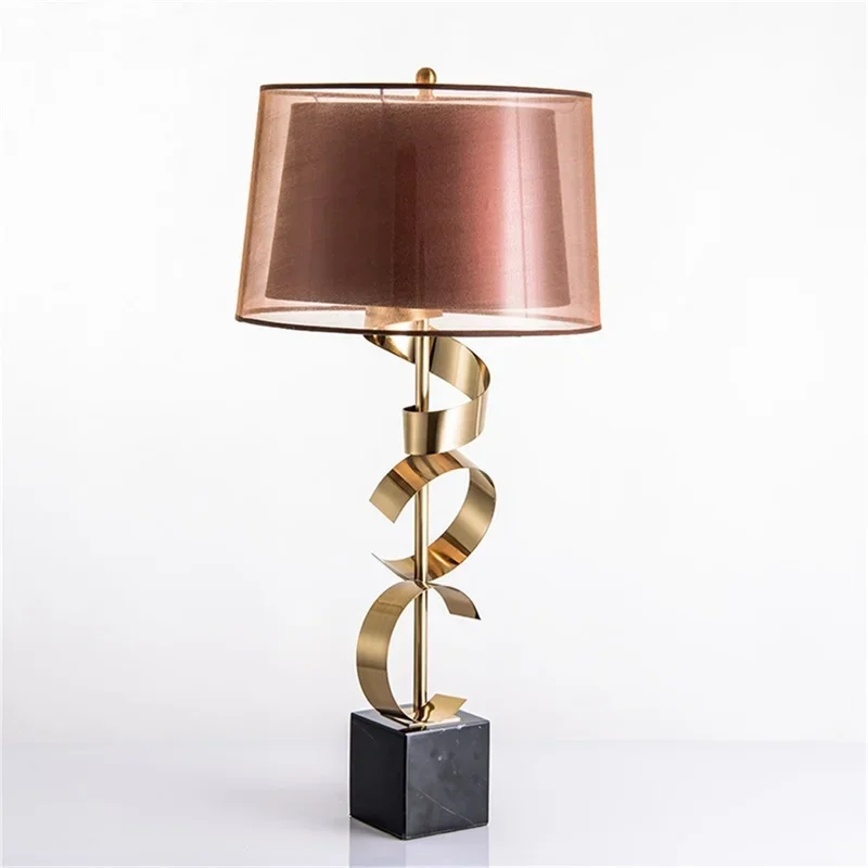 ABEL Contemporary Table Lamp Creative LED Luxury Vintage Desk Light Fashion for Home Hotel Bedroom Living Room Decor