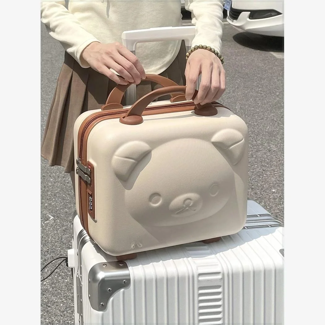 

Portable Handheld Travel eup Box Small Storage Bag Women's Hanging Lage Box Polyester Material Busin/OL Sle