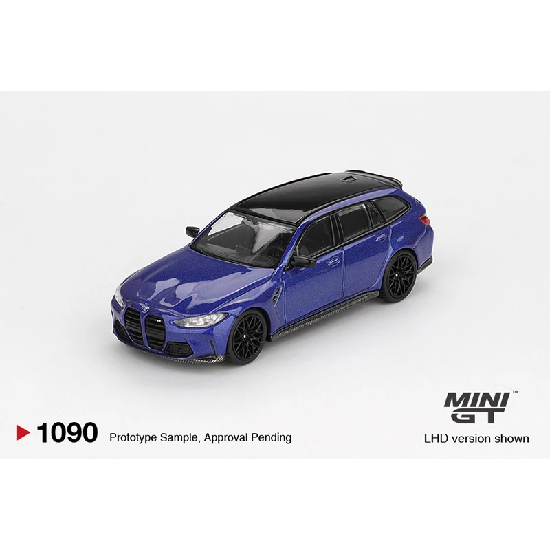 PreSale MINIGT 1090 1:64 BMW M3 Competition Touring Portimao Diecast Car Model Collection Toys MINI GT