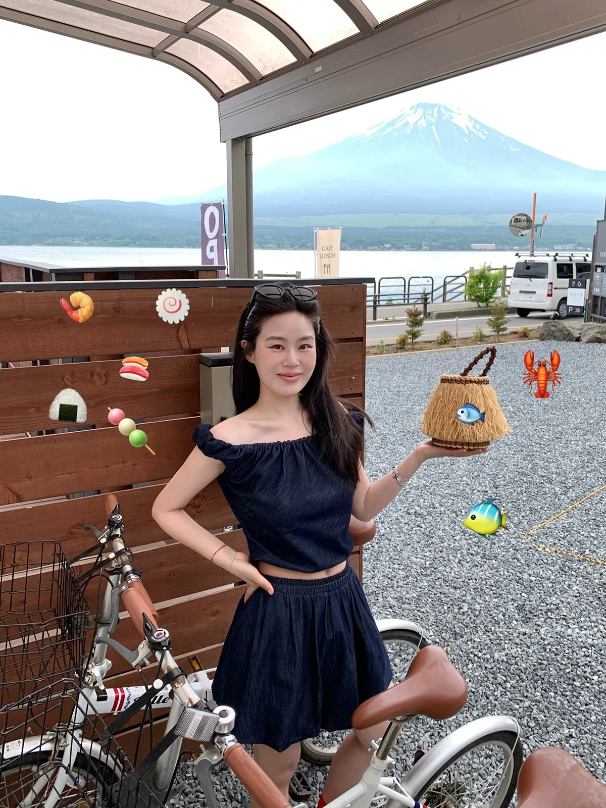 

Loose Women's Blue Jeans Soft Cotton Long Pants Vintage Original Denim Top f Skirt Faionable Summer Outfit Commute Sle